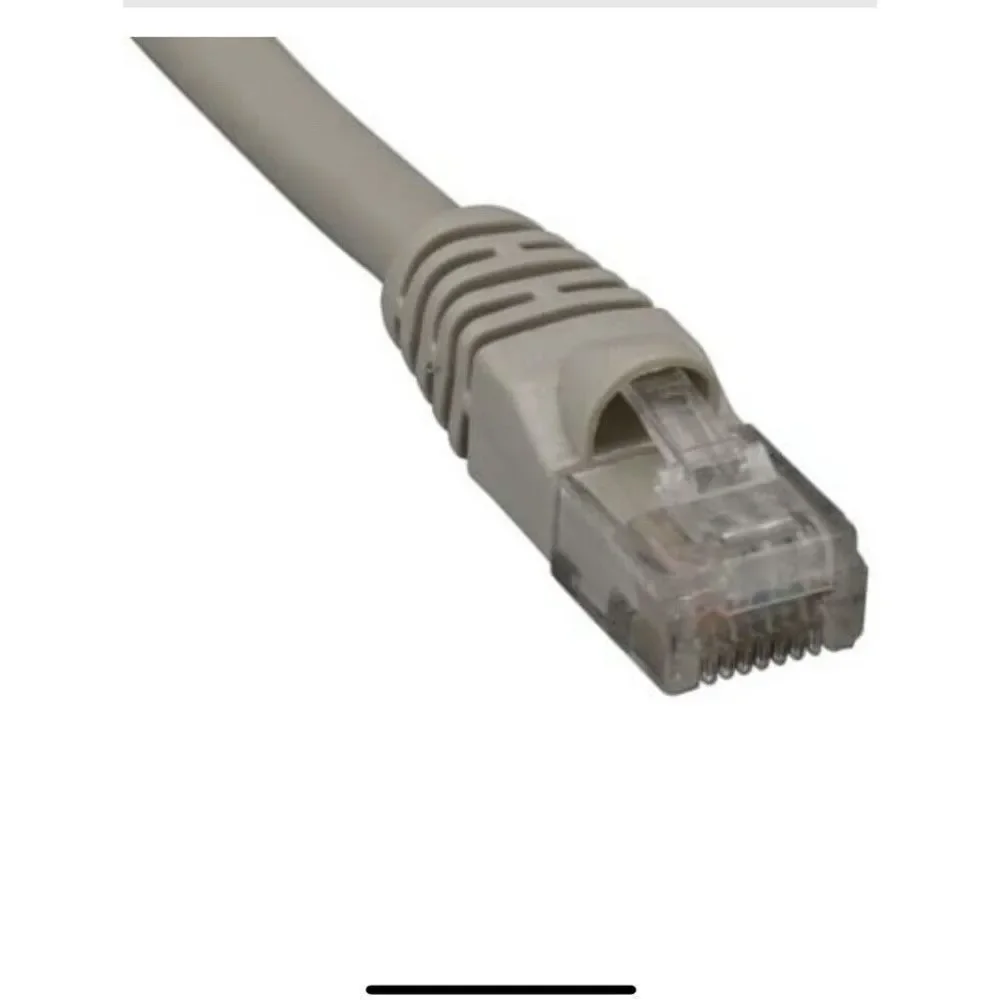 50ft Cat5e 350 MHz UTP Snagless Ethernet Patch Cable, Gray